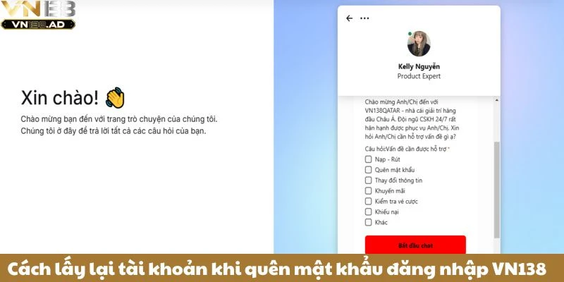 Đăng Nhập VN138 - Trải Nghiệm Không Gian Cá Cược Đỉnh Cao 3 Cách lấy lại tài khoản khi quên mật khẩu đăng nhập VN138
